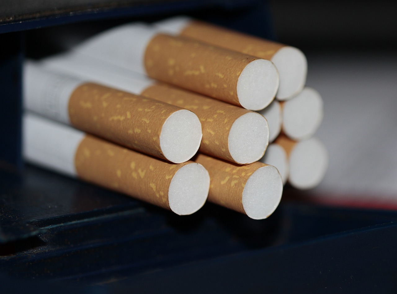 Tar and toxic compound reducing filters in tobacco smoke from a fibrous rod